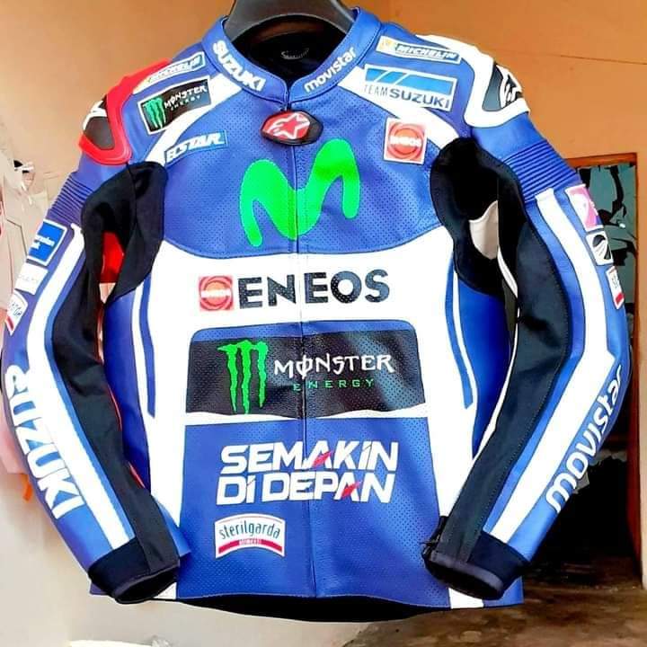 Custom Suzuki Movistar-inspired jacket build